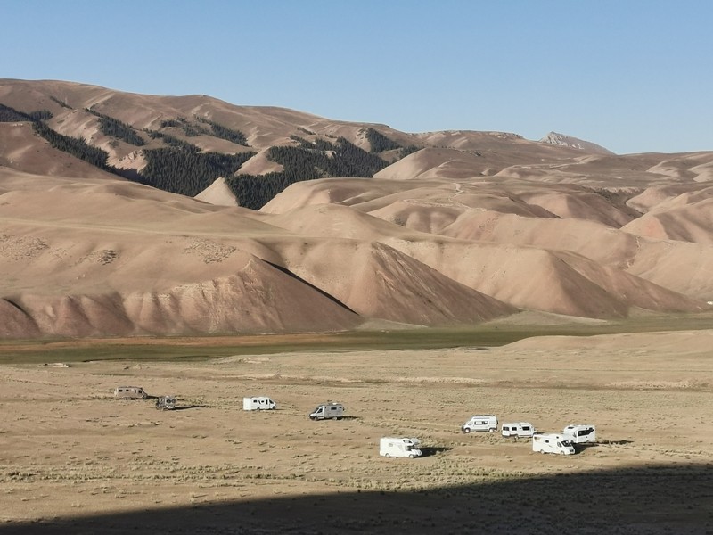 Abenteuer Osten Wohnmobilreisen Camper Caravan Kirgisistan 